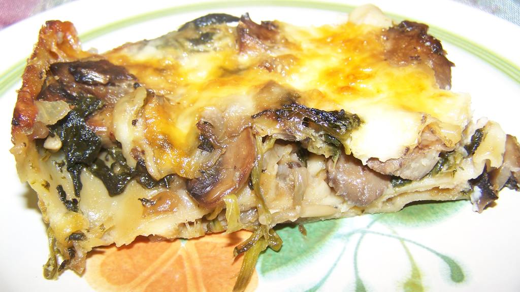 Spinach and Mushroom White Lasagna, No-Boil Recipe - Food.com