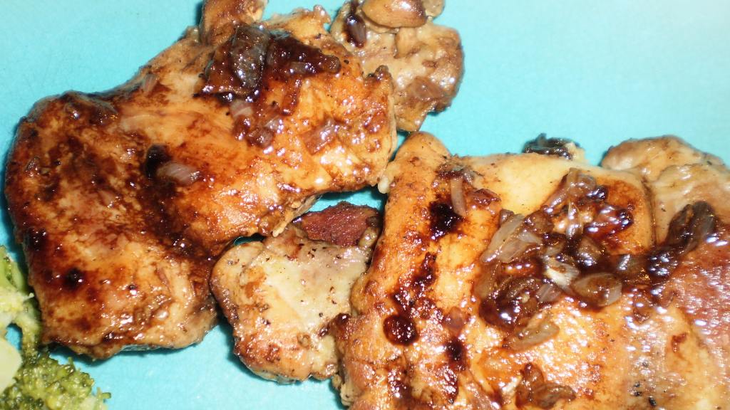 Chicken Thighs With Balsamic Vinegar Recipe
