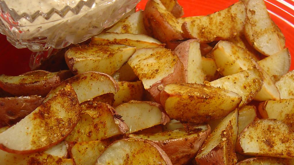 Spicy Indian Potato Wedges Recipe