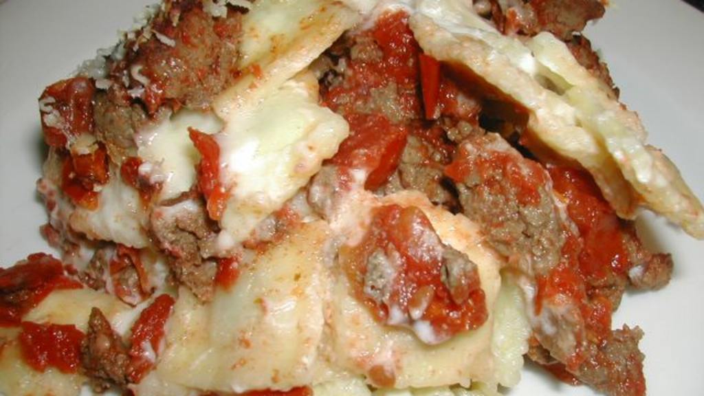 Bird's Creamy Egg Noodle and Beef Casserole (LiteBleu) Recipe