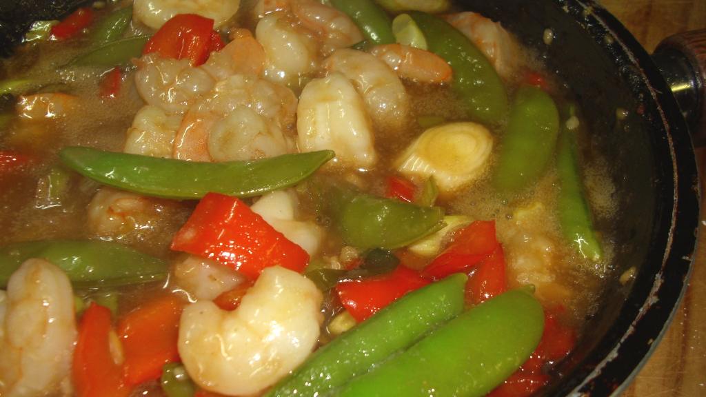 Honey Orange Stir Fry Shrimp Recipe