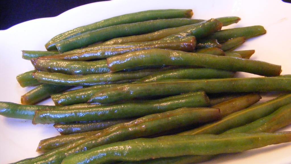 Brown Sugar-Soy Chinese Green Beans created by Seasoned Cook