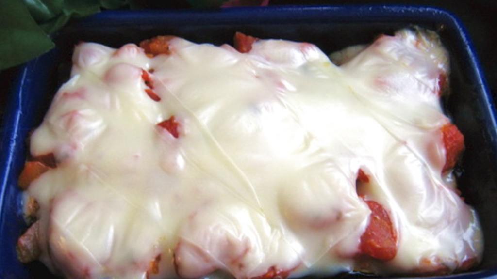 Eggplant and Noodle Casserole Recipe