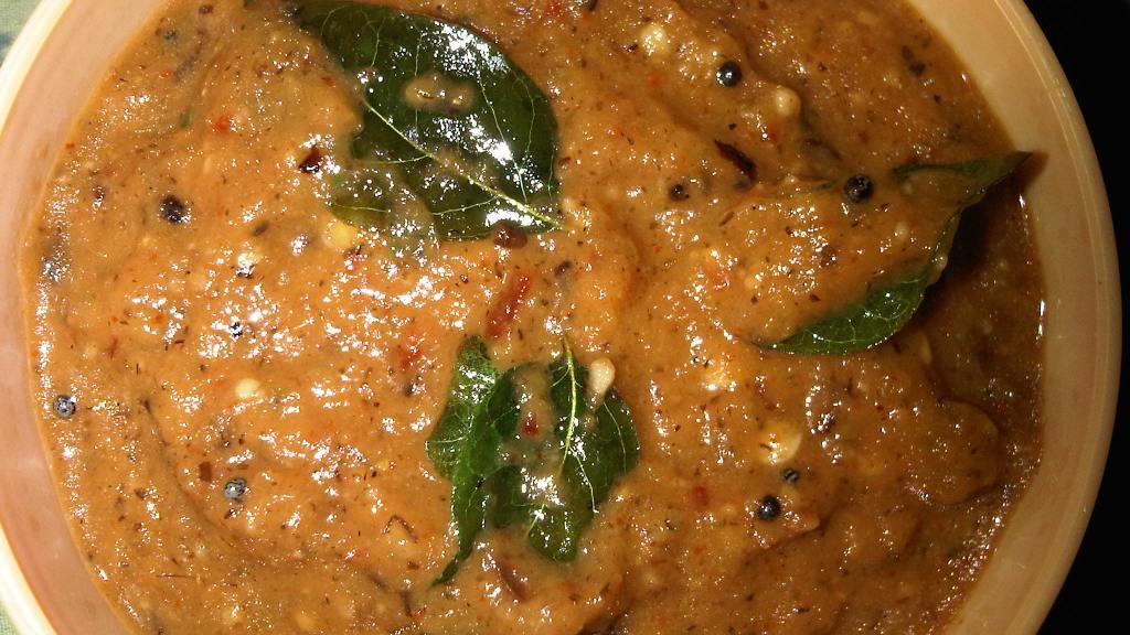 South Indian Onion Chutney Recipe