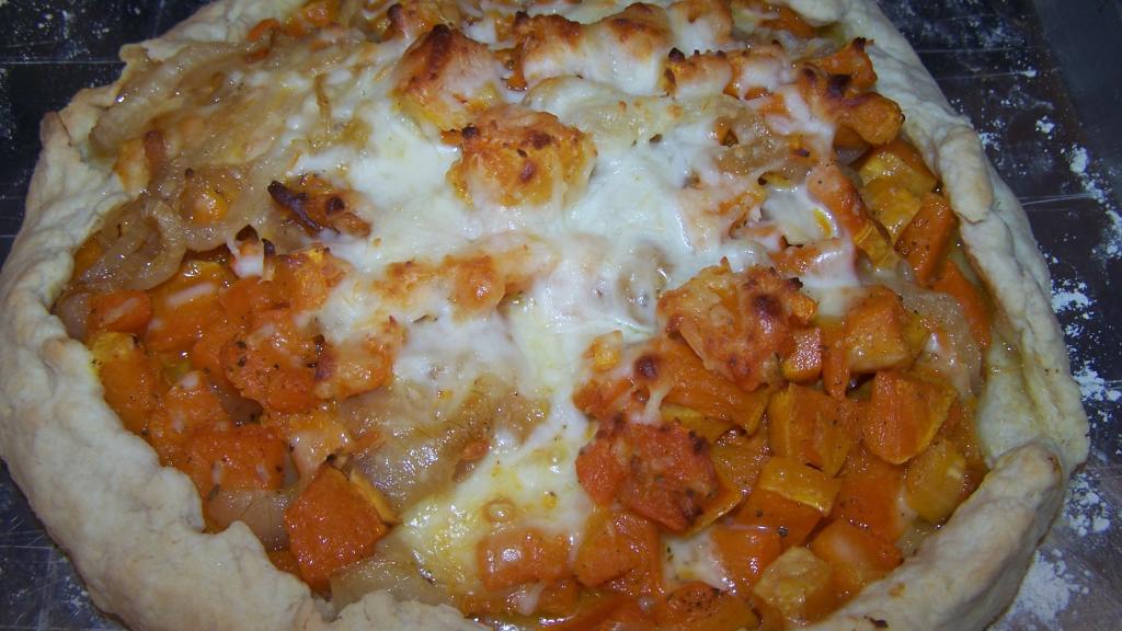 Butternut Squash and Caramelized Onion Galette Recipe