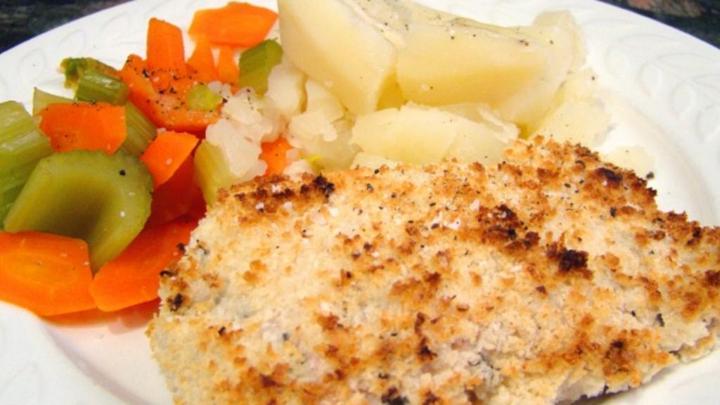 Horseradish Crusted Salmon Fillet Recipe