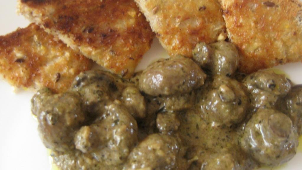 Mushrooms in Cognac Herb Sauce Recipe - Food.com
