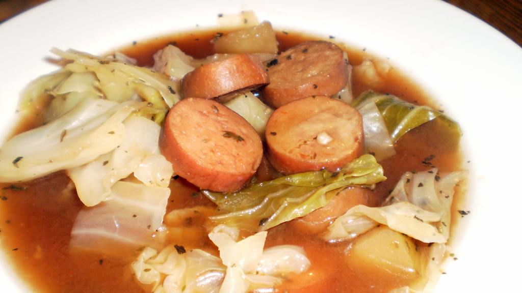 Sausage and Cabbage Stew (Crock Pot) Recipe