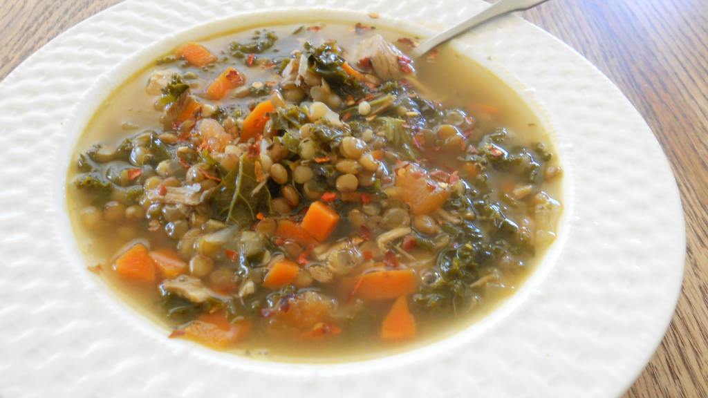 Chicken Lentil Soup With Kale Recipe