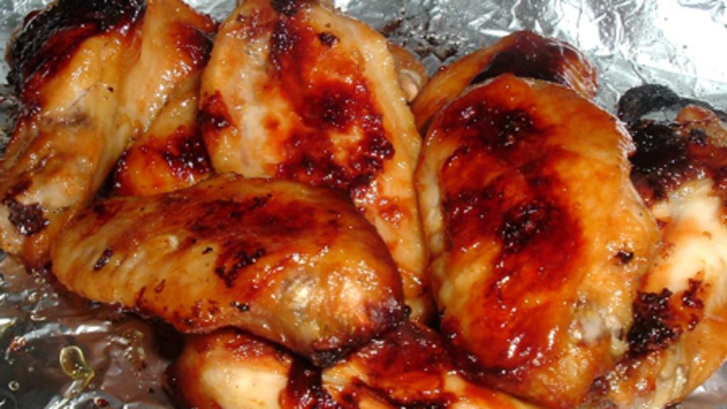 Sticky Honey Garlic Chicken Wings Recipe - Food.com