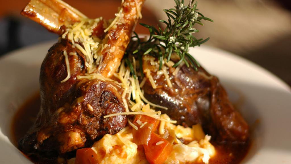 Lamb Shanks With Red Wine Recipe - Food.com
