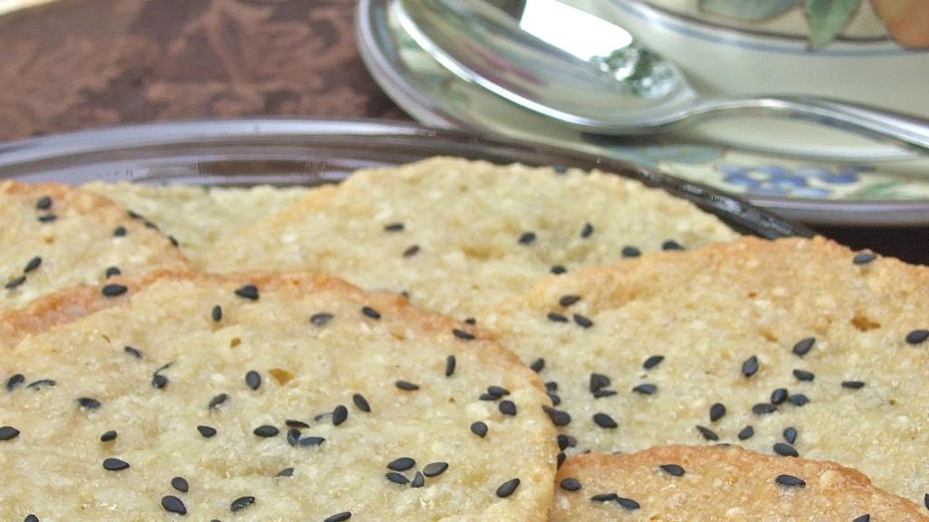 Crispy Sesame Tuiles Recipe