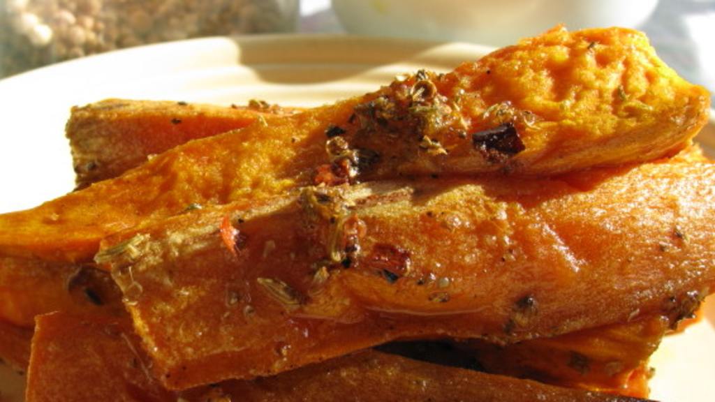 Roasted Spicy Sweet Potatoes Recipe - Food.com