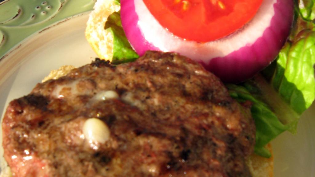 Blue CheeseStuffed Turkey Burgers Recipe
