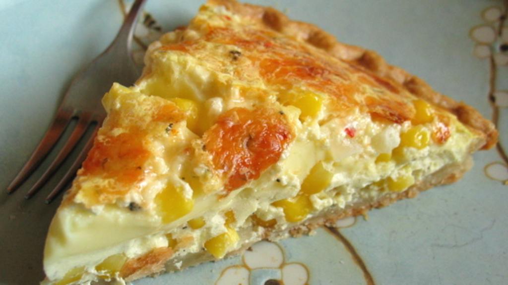 Fresh Corn Quiche Recipe