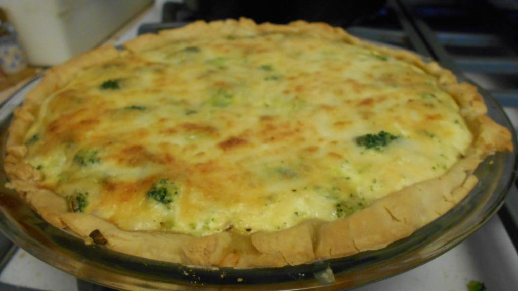 Broccoli and Provolone Quiche Recipe