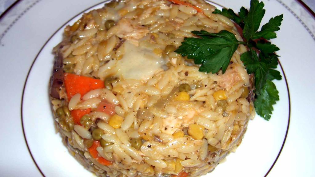 Stove Top Tuna Noodle With Orzo (Reduced Fat) Recipe