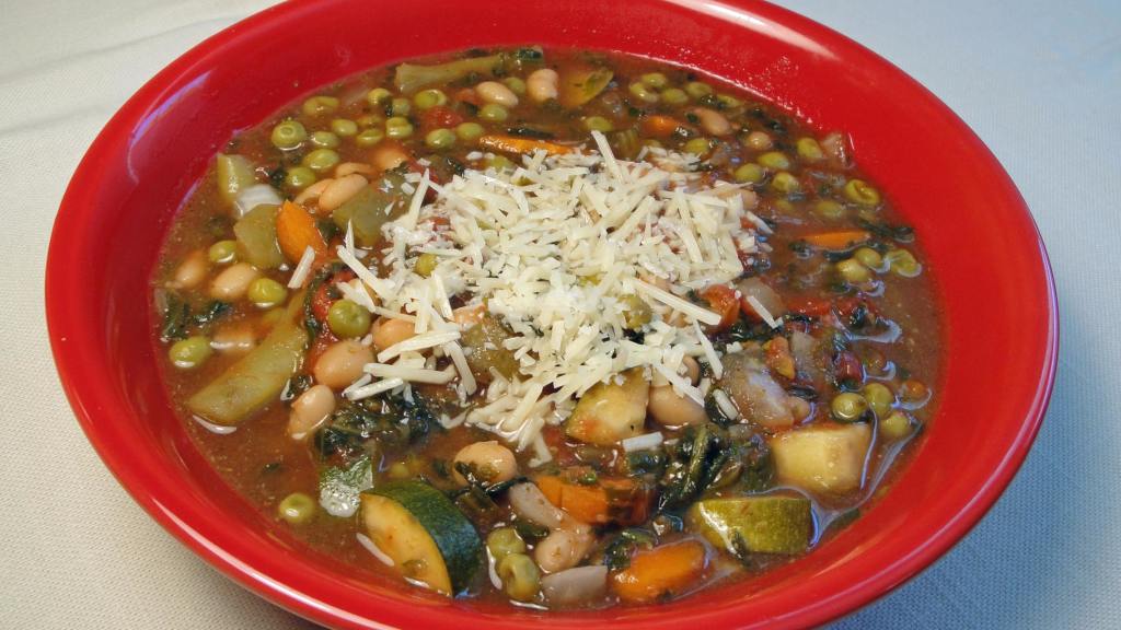 Pesto Vegetable Soup (Crock Pot) Recipe