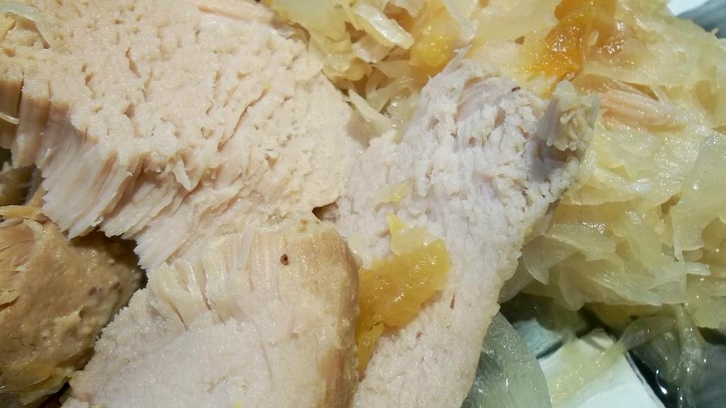 Slow Cooker (Crock Pot) Pork Loin Roast & Kraut Recipe