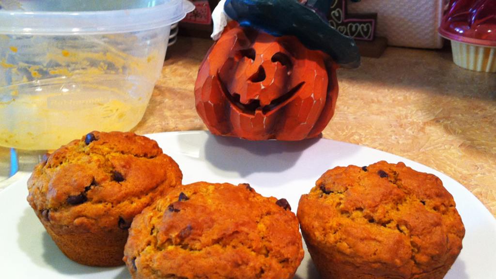 Pumpkin Oatmeal Muffins created by jacnjoe