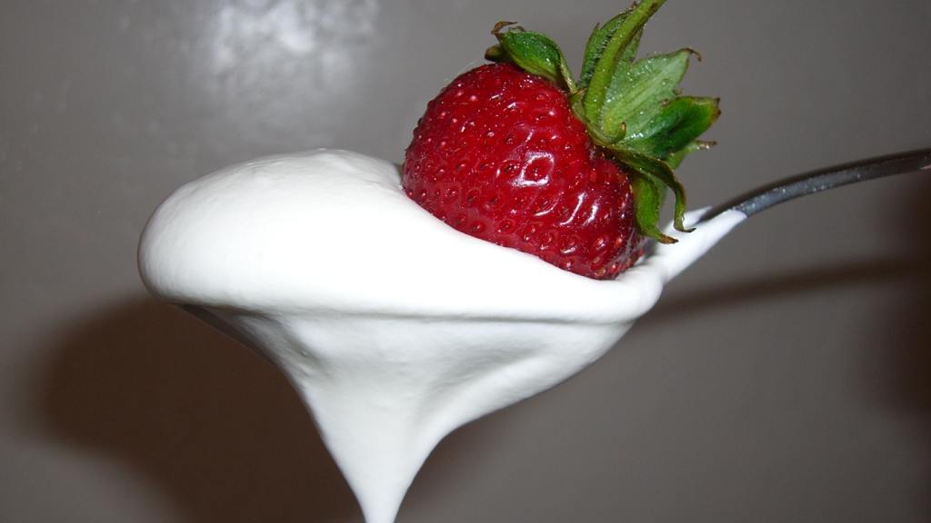 Whipped Cream Topping Recipe
