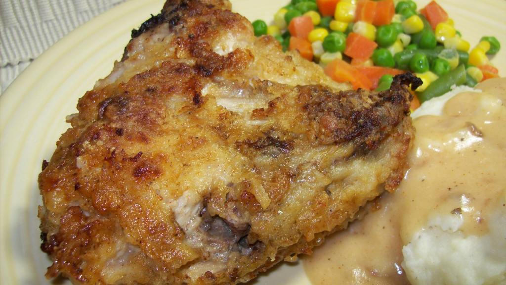 Spicy Fried Chicken With Buttermilk Gravy Recipe