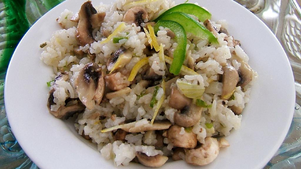 Jasmine Rice With Lemon and Mushrooms Recipe - Food.com