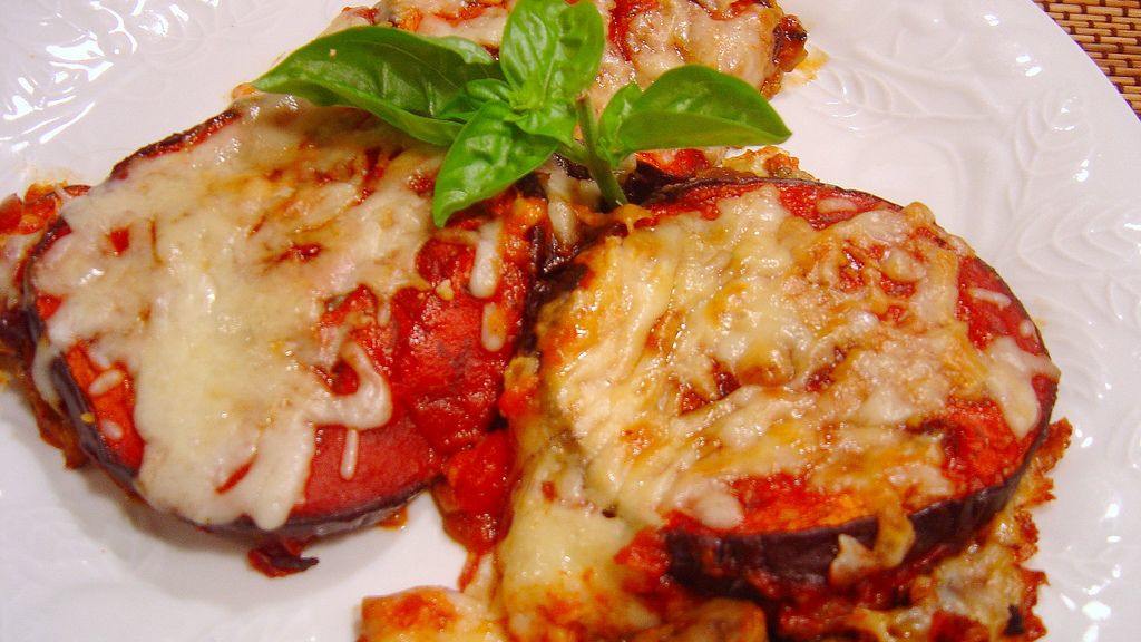 Baked Eggplant With Mushroom-And-Tomato Sauce Recipe - Food.com