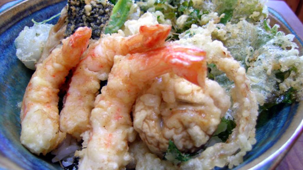 Tempura Donburi Tendon Tempura Rice Bowl Recipe