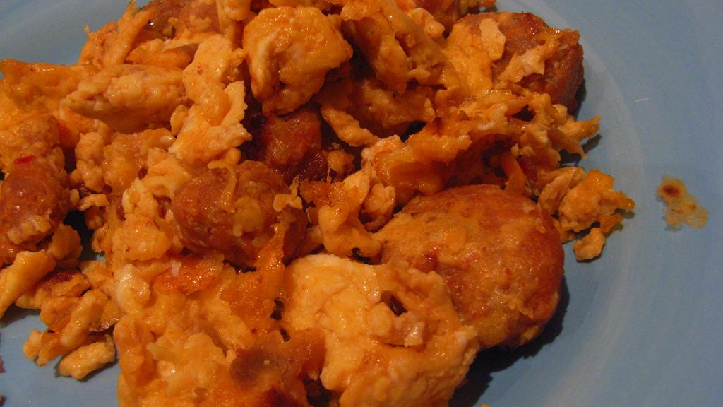 Kielbasa and Eggs With Onions Recipe