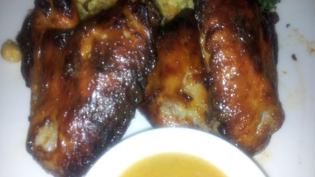 Honey-Mustard Chicken Wings Recipe - Food.com