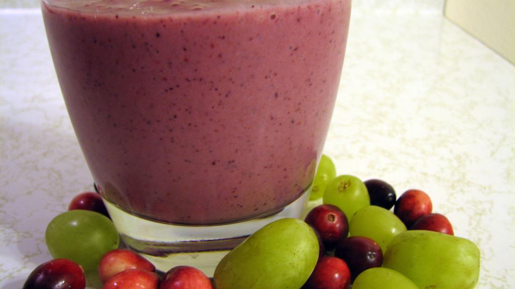 Soy Fruit Smoothie created by Nourished Homestead