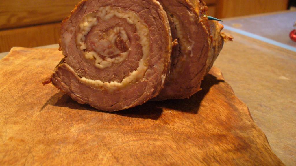 Rolled Flank Steak With Top Ramen Noodles Recipe