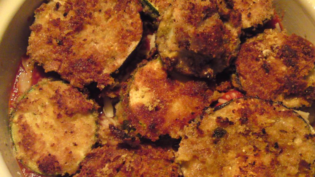 Excellent Eggplant Parmesan created by glitzypursegirl