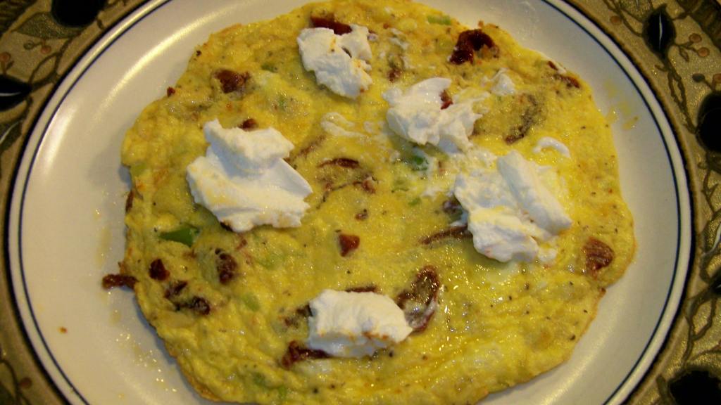 SunDried Tomato and Goat Cheese Frittata Recipe