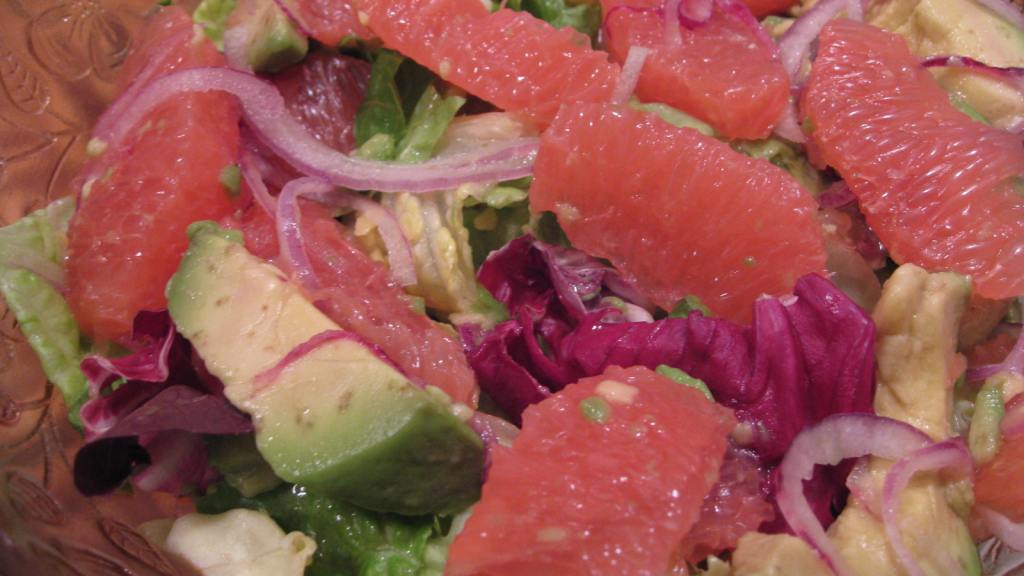 Grapefruit and Avocado Salad Recipe