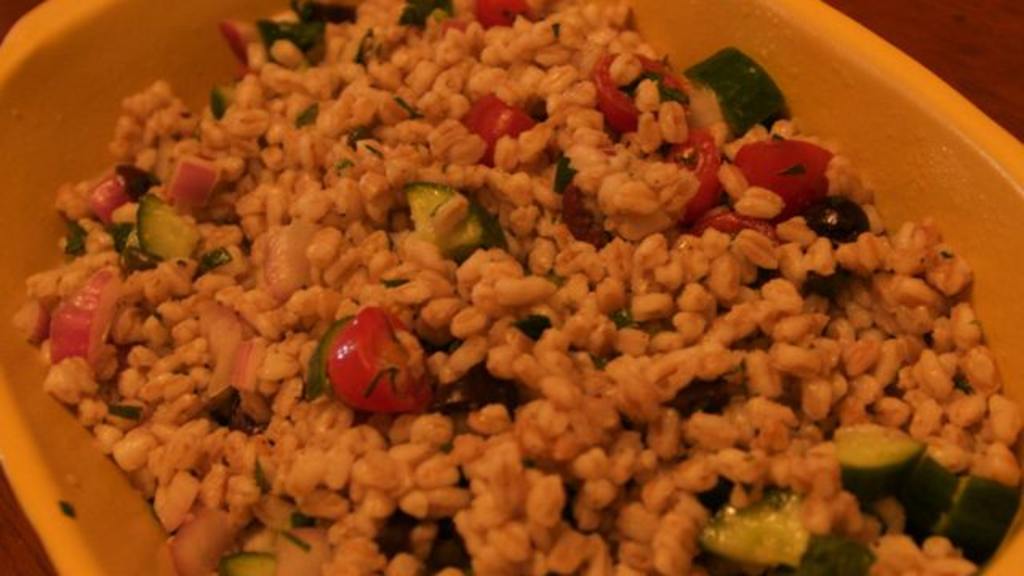 Summer Farro (Emmer) Salad Recipe