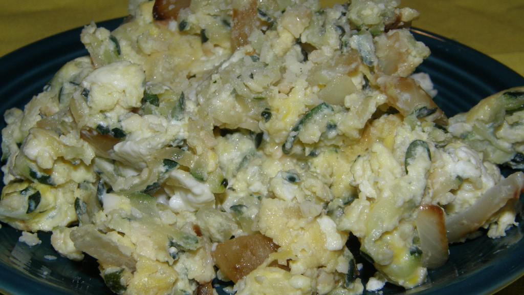 Zucchini Squash and Eggs Recipe