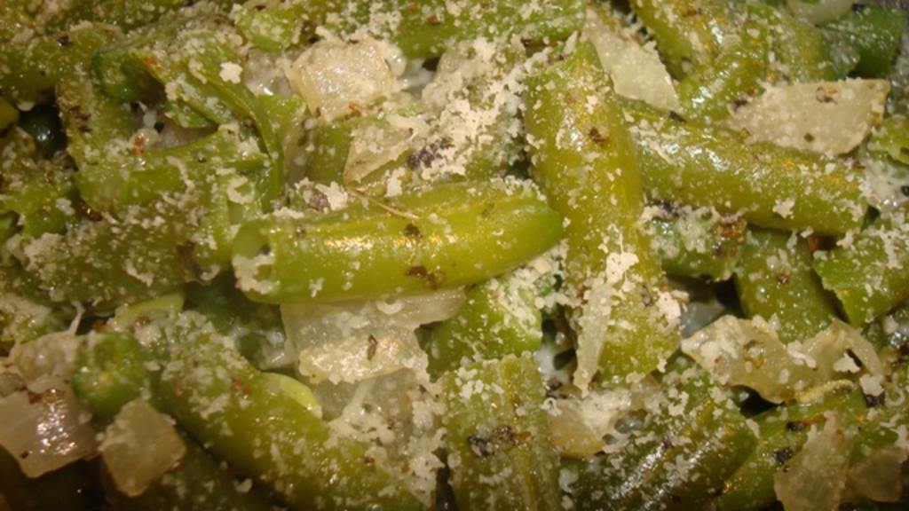 Dressed up Italian Green Beans Recipe