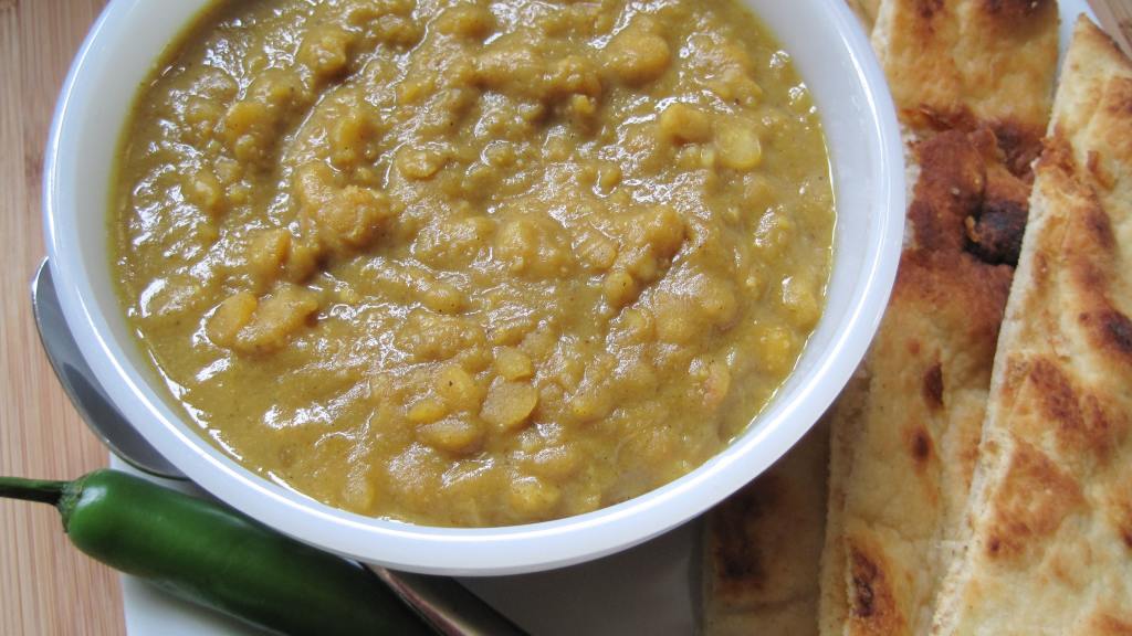 Easy Curried Yellow Dal (Yellow Split Peas) Recipe