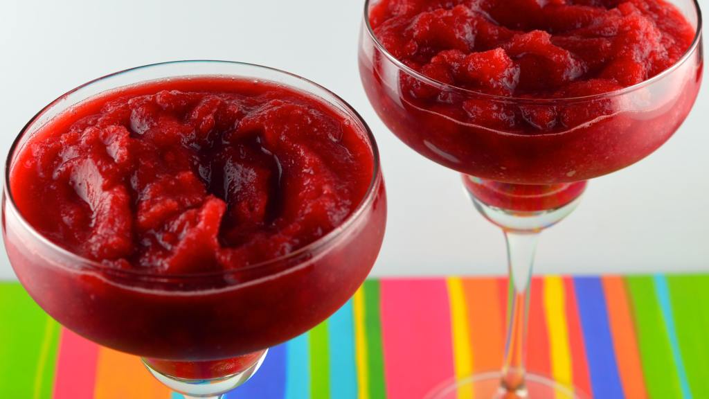 Double Berry Margaritas in the Ice Cream Maker Recipe