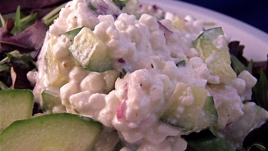 Summertime Cucumber and Cottage Cheese Salad created by PaulaG