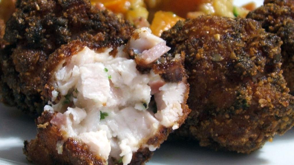DeepFried Bacon, Chicken and Cheese Balls Recipe