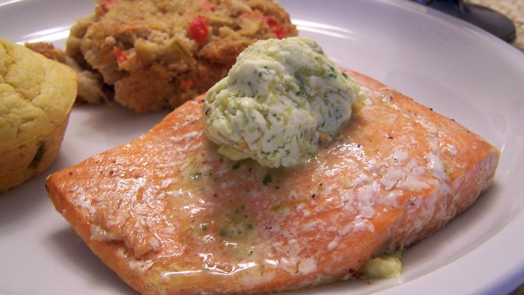 Grilled Salmon With Jalapeno Butter Recipe