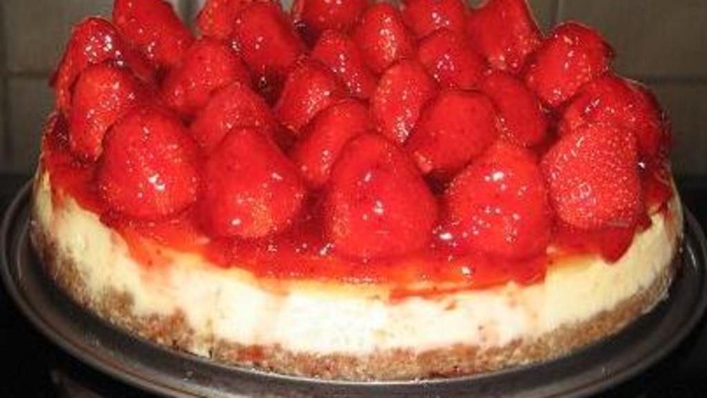 Strawberry Cream Cheese Cake created by The Flying Chef