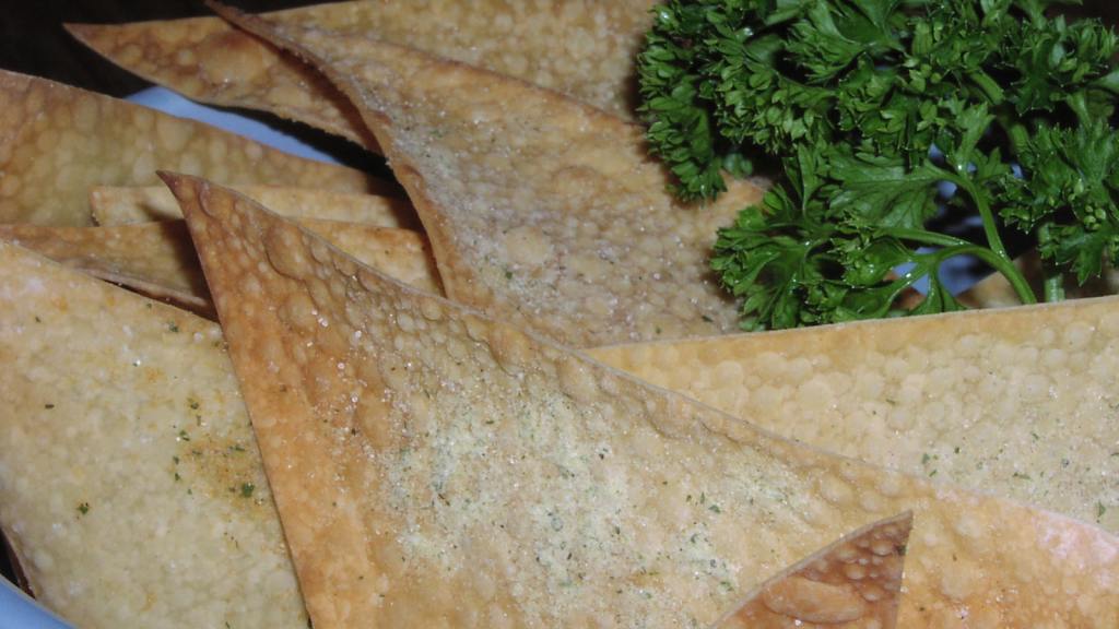 Savory Wonton Chips created by teresas