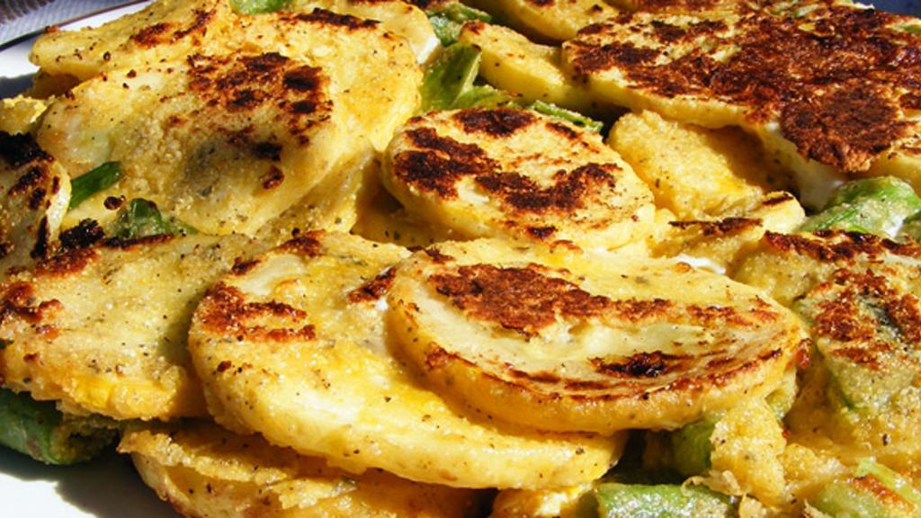 My First Yellow Crookneck Squash Fried Recipe