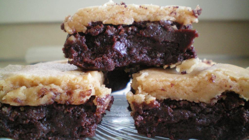 Dark Chocolate Peanut Butter Brownies created by CoffeeB