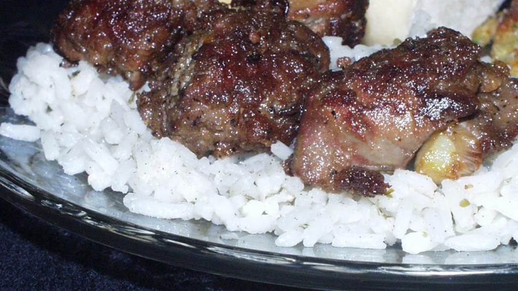 Chicken Livers With Rice Recipe