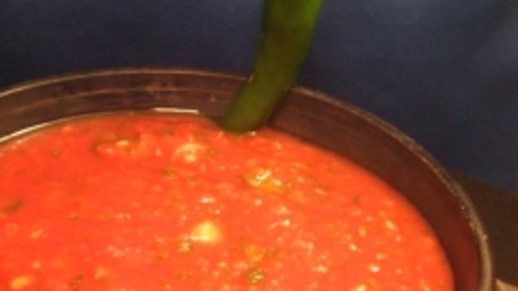 Salsa Borracha or Drunk Salsa created by Vseward Chef-V